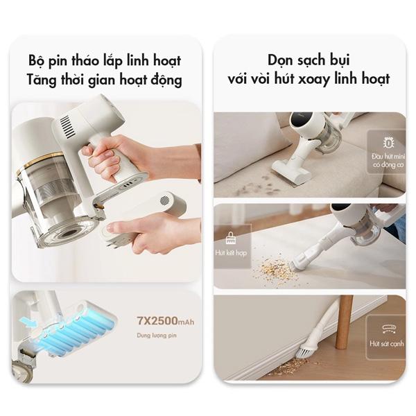 Máy hút bụi cầm tay Dreame R10 Chính Hãng