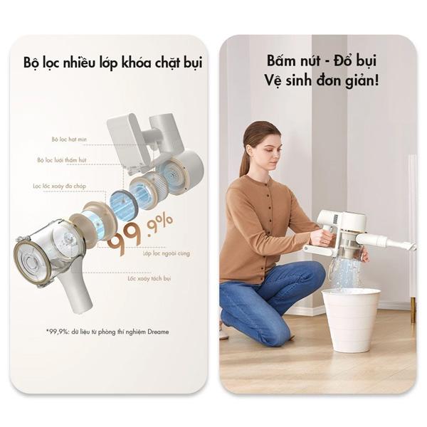 Máy hút bụi cầm tay Dreame R10 Chính Hãng