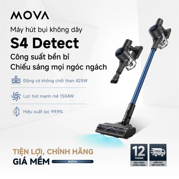 Máy hút bụi không dây Mova S4 Detect Chính Hãng