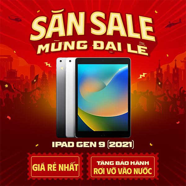 iPad Gen 9 10.2 inch Wifi 64GB | Chính Hãng Apple Việt Nam