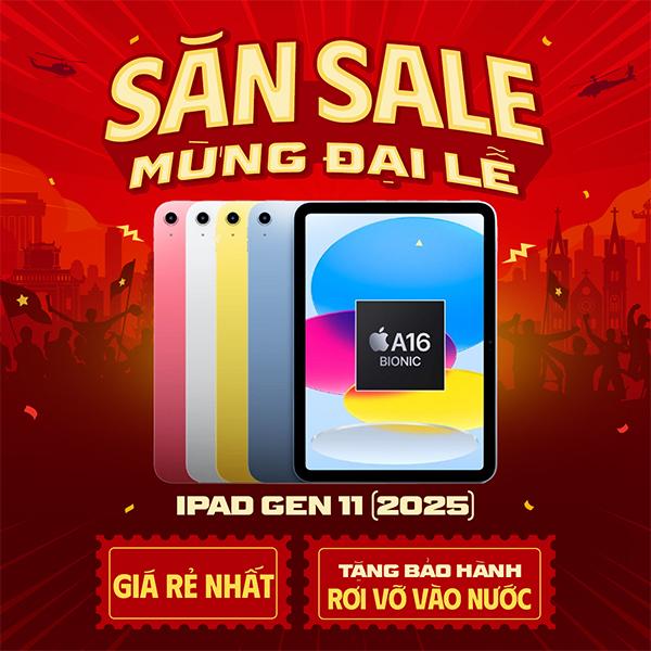 iPad Gen 11 A16 Wifi 128GB | Chính Hãng Apple Việt Nam