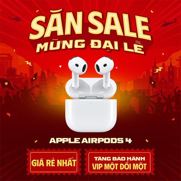 Tai nghe Apple AirPods 4 Chính Hãng VN/A