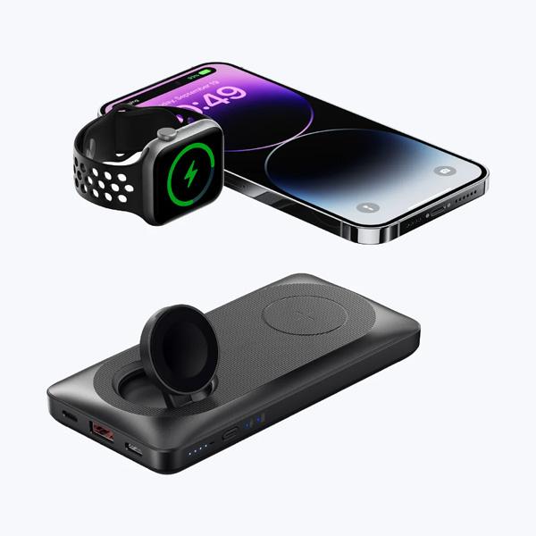 Pin Sạc Dự Phòng Mazer MagAir14 DUO 15W 10.000mAh Chính Hãng