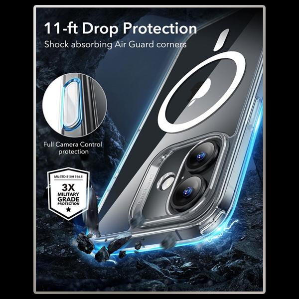 Ốp Lưng ESR Classic Hybrid HaloLock iPhone 16 Series Chính Hãng