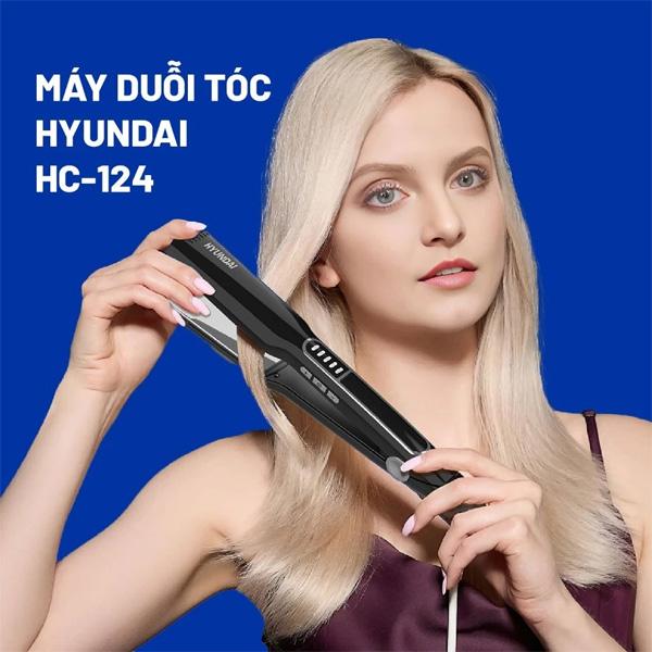 Máy Duỗi Tóc Hyundai Đen HC-124 Chính Hãng