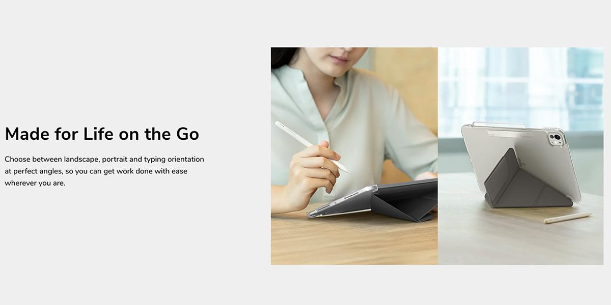 Bao da UNIQ CAMDEN CLICK IPAD GEN 10 | GEN 11 Chính Hãng