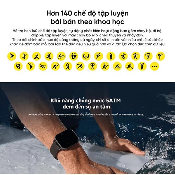 Đồng hồ thông minh Xiaomi Redmi Watch 5 Active 49.1mm Chính Hãng