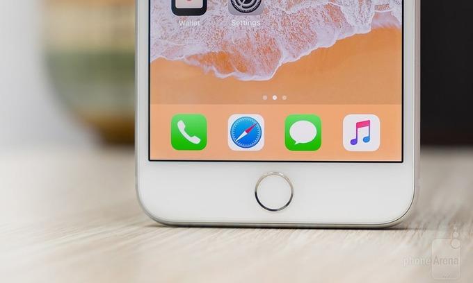 touch id bảo mật tr&ecirc;n iphone 8 plus