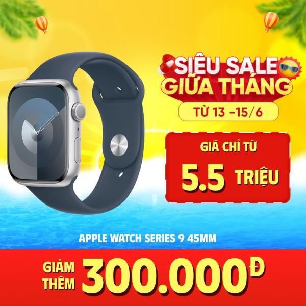 Apple Watch Series 9 45mm GPS Viền Nhôm Cũ