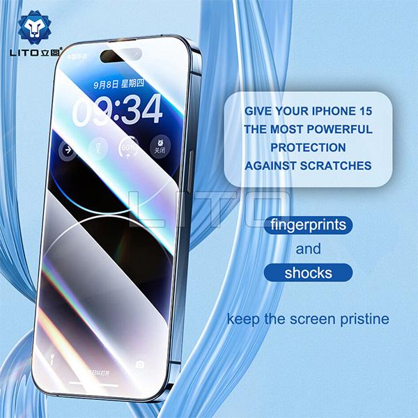 Cường Lực iPhone 6 | 7 | 8 LITO HD Pro Full Cover Trong Suốt LT-D20