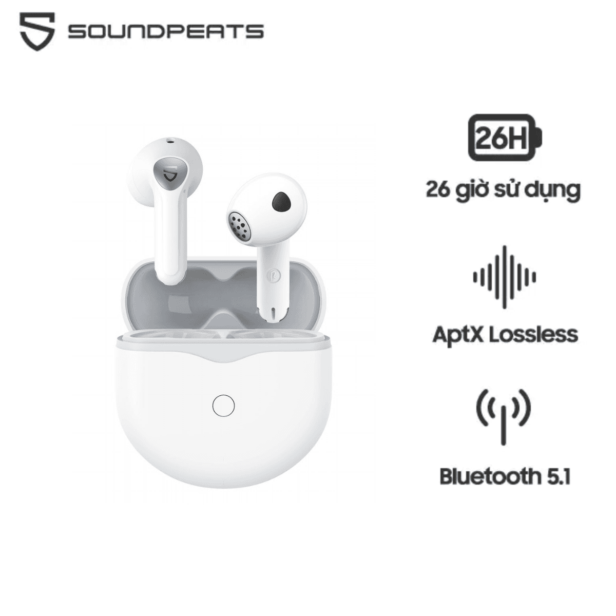 Tai Nghe Bluetooth Earbuds SoundPeats Air4