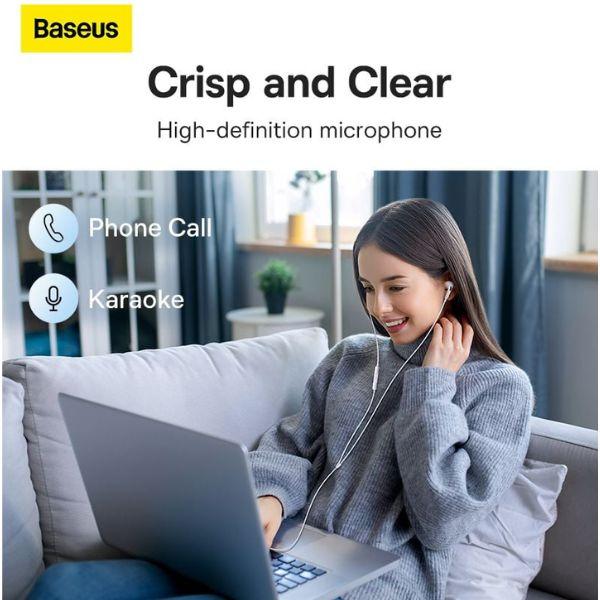 Tai Nghe Có Dây BASEUS Encok C18 Type-C Chính Hãng