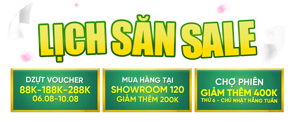 LỊCH SĂN SALE