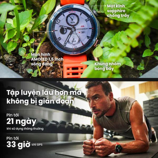 Đồng hồ thông minh Amazfit Balance 2 Chính Hãng 