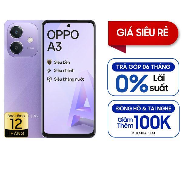Oppo A3 6GB/128GB Chính Hãng