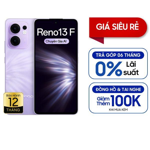 OPPO Reno13 F 5G 12GB/256GB Likenew - Fullbox