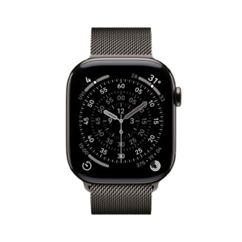 Apple Watch Series 11 46mm GPS + Cellular Viền Titan Dây Thép Không Gỉ Chính Hãng Apple Việt Nam