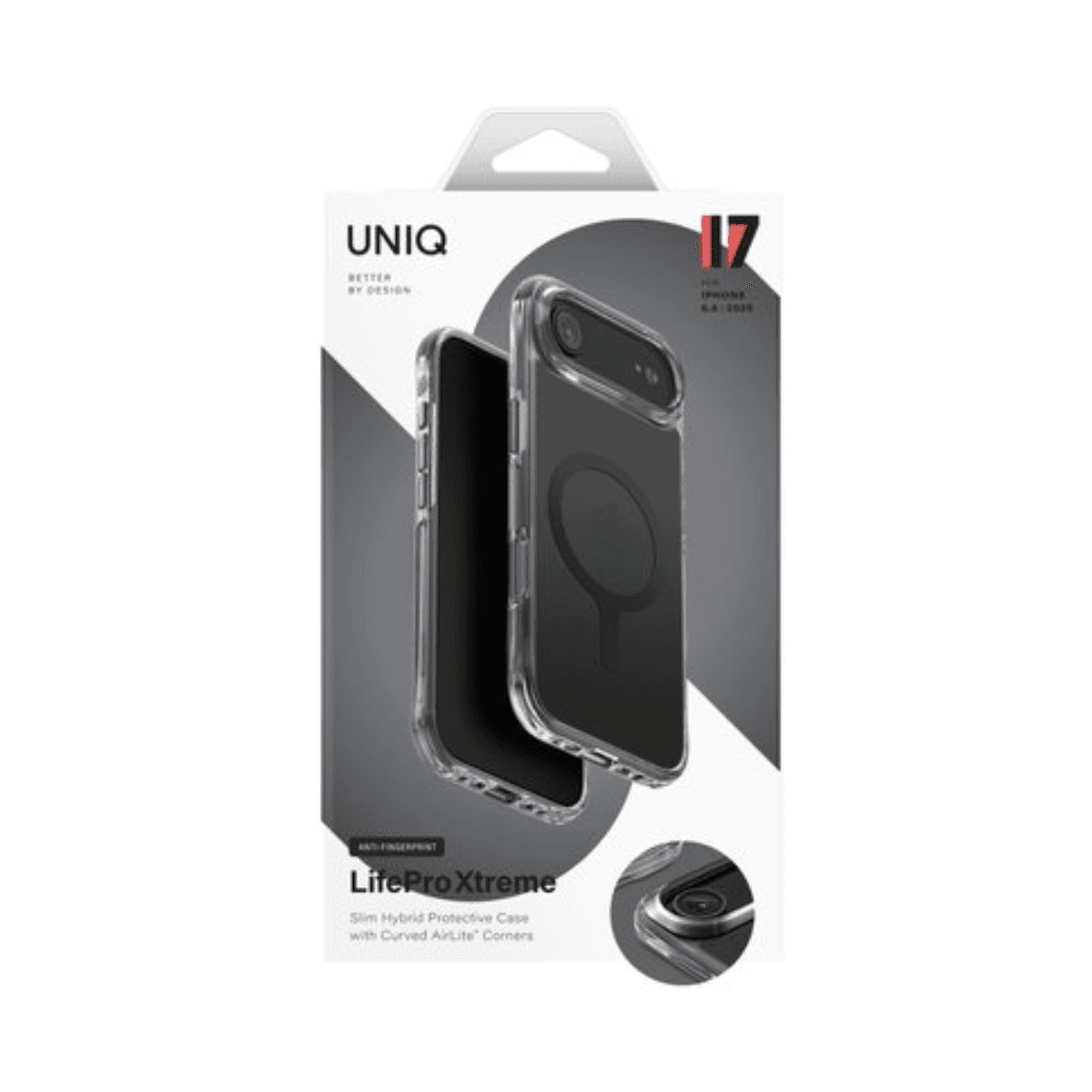 Ốp Lưng UNIQ Hybrid Magclick Charging Lifepro Xtreme Cho iPhone Air