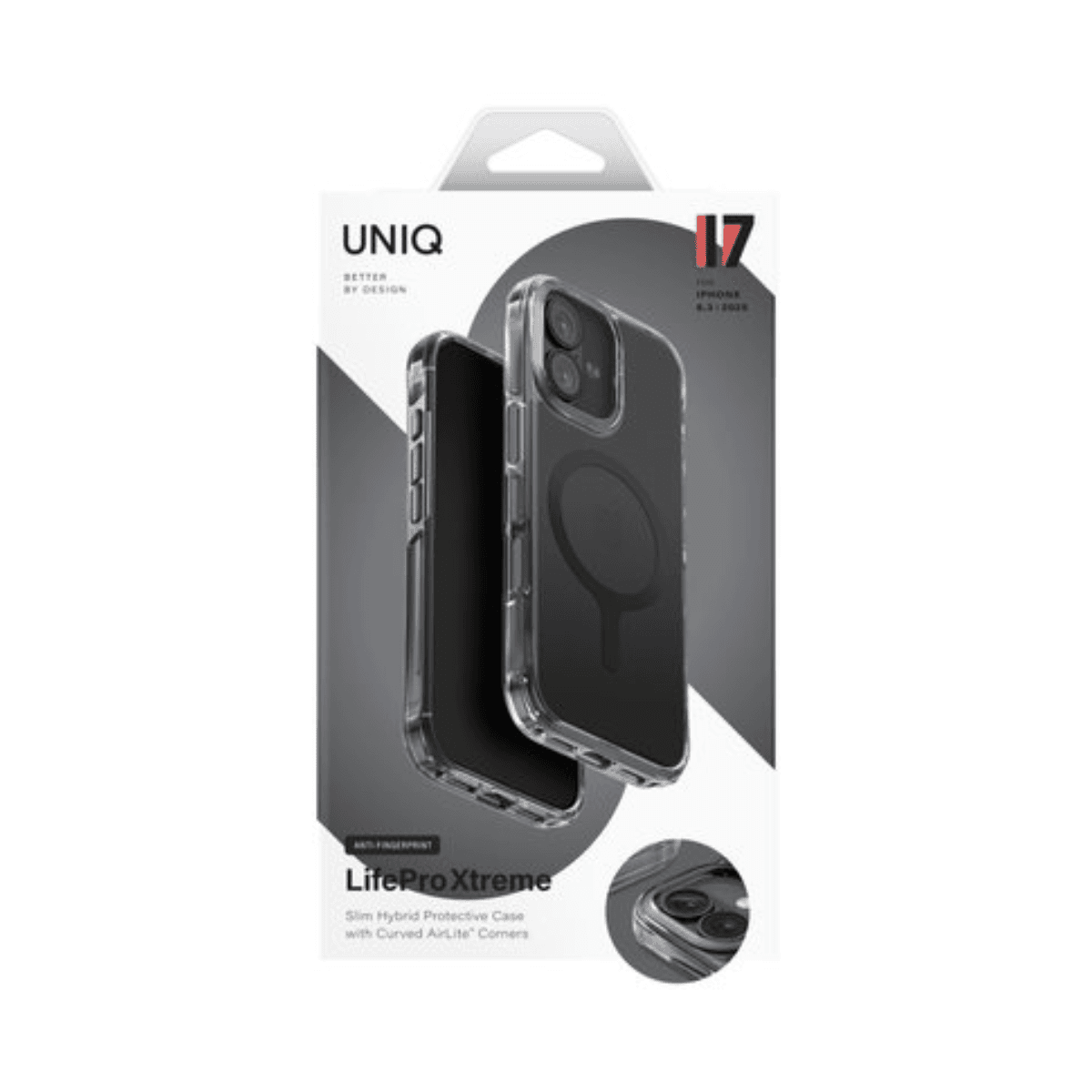 Ốp Lưng UNIQ Hybrid Magclick Charging Combat Duo for iPhone 17 