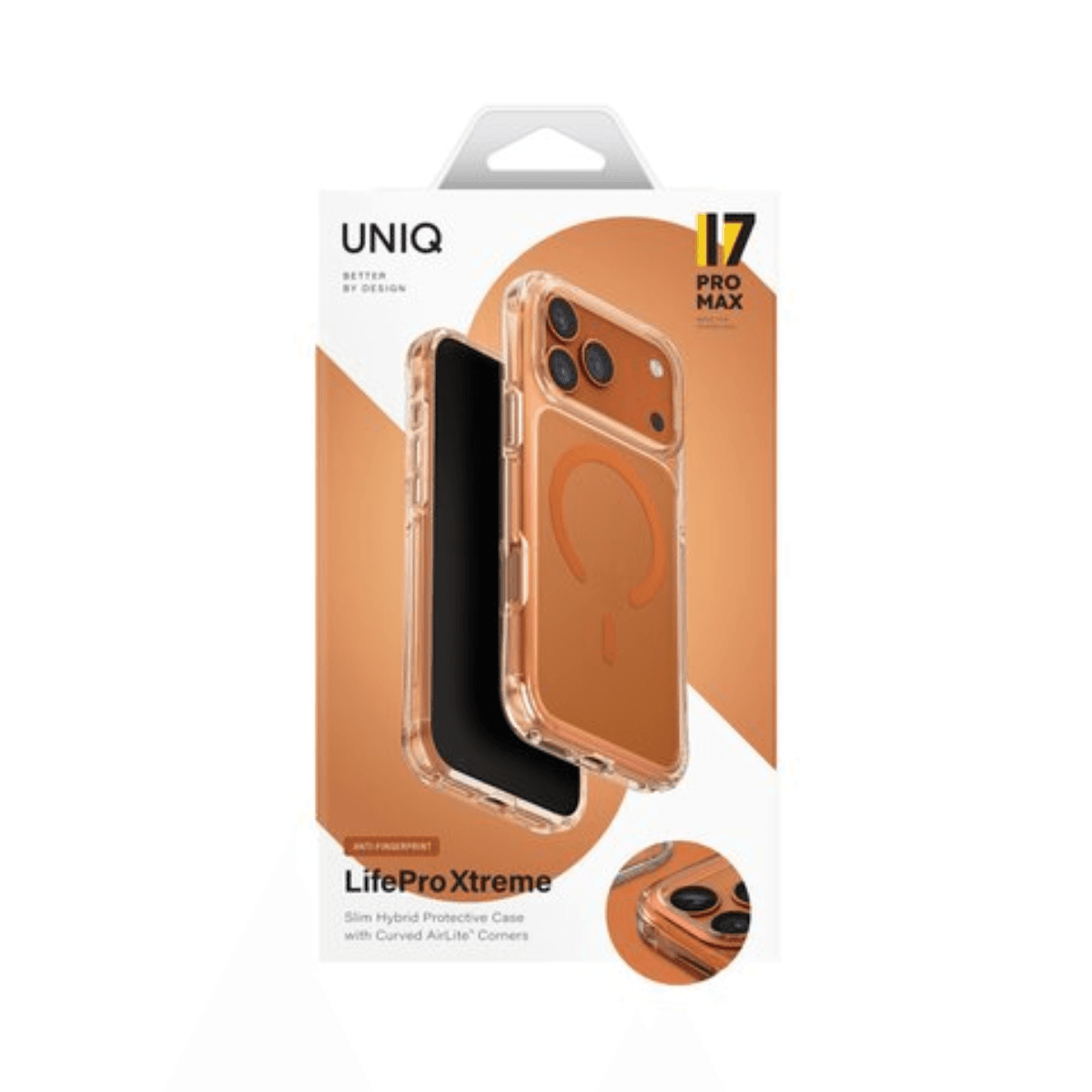 Ốp Lưng UNIQ Hybrid Magclick Charging Lifepro Xtreme Cho iPhone 17 Promax