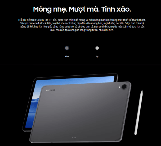 Thiết kế tinh xảo