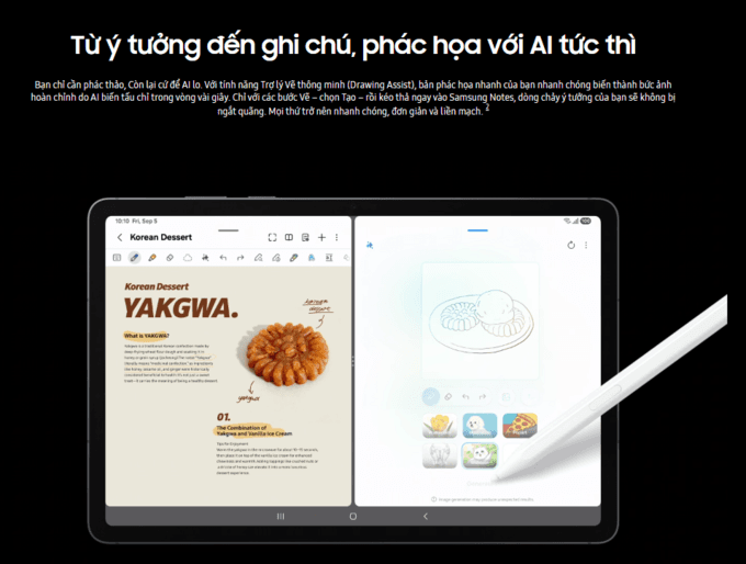 S Pen v&agrave; AI