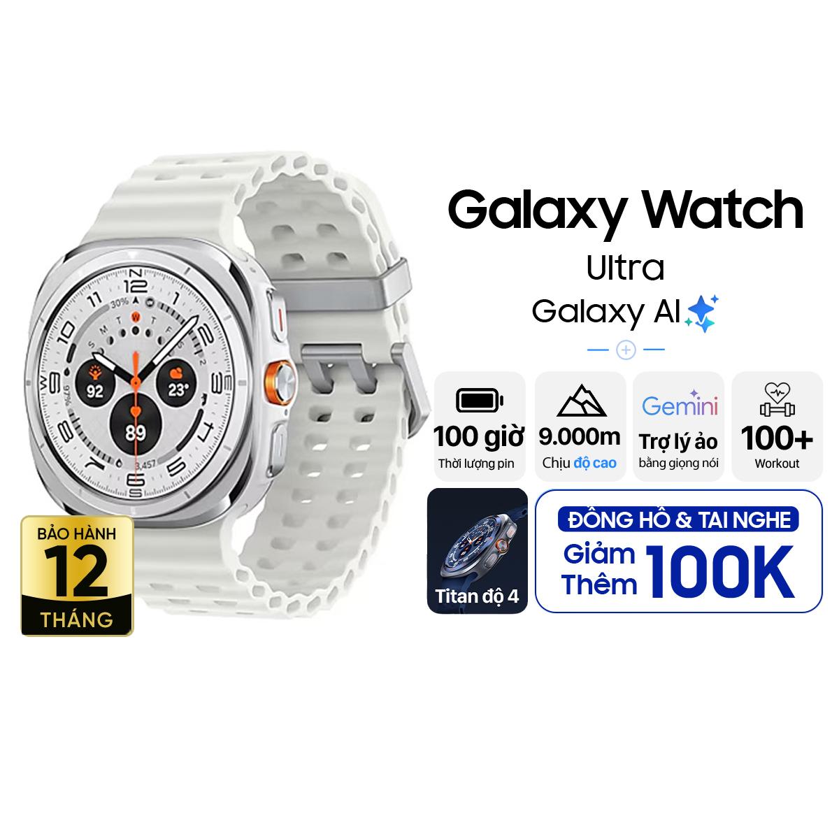 Samsung Galaxy Watch Ultra 2025 47mm LTE Chính Hãng BHĐT