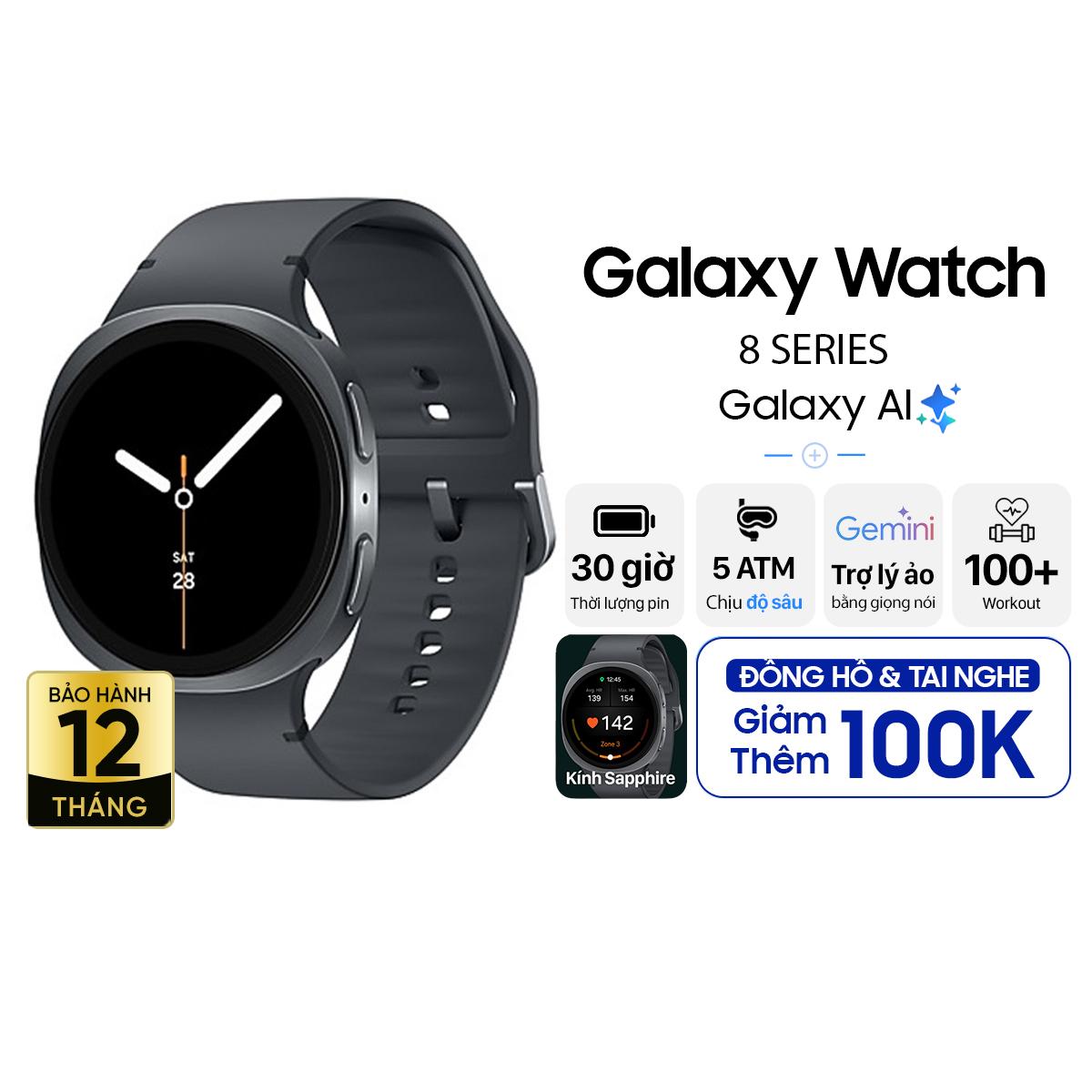 Samsung Galaxy Watch 8 LTE 40mm Chính Hãng - BHĐT