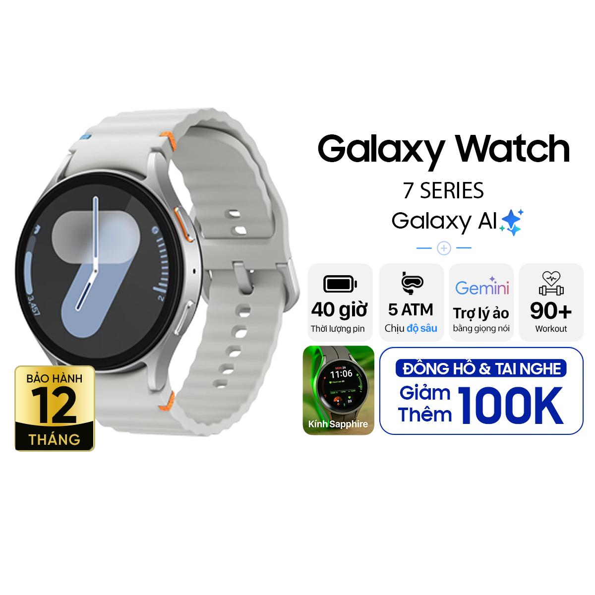 Samsung Galaxy Watch 7 BT 44mm Chính Hãng BHĐT