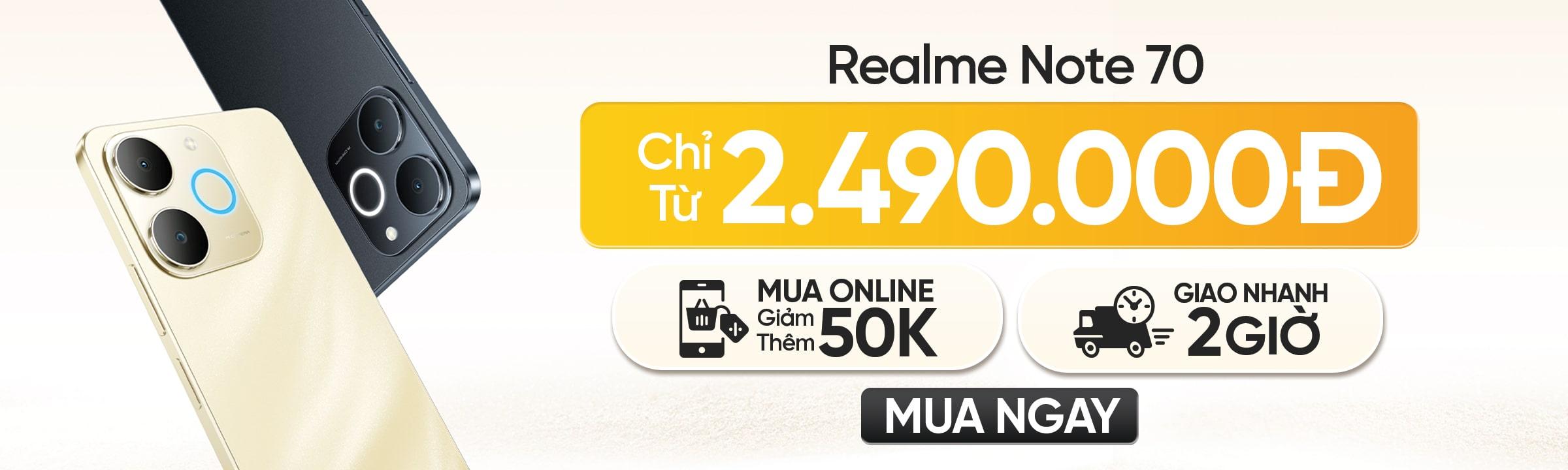 realme note 70