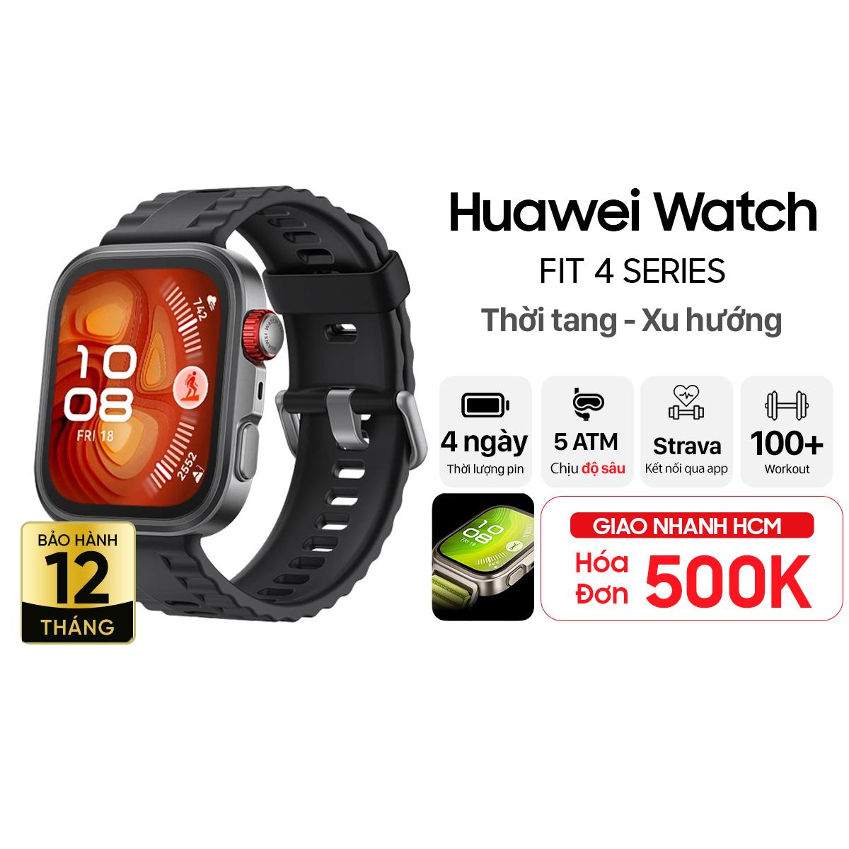 Đồng hồ thông minh Huawei Watch Fit 4 Pro Chính Hãng