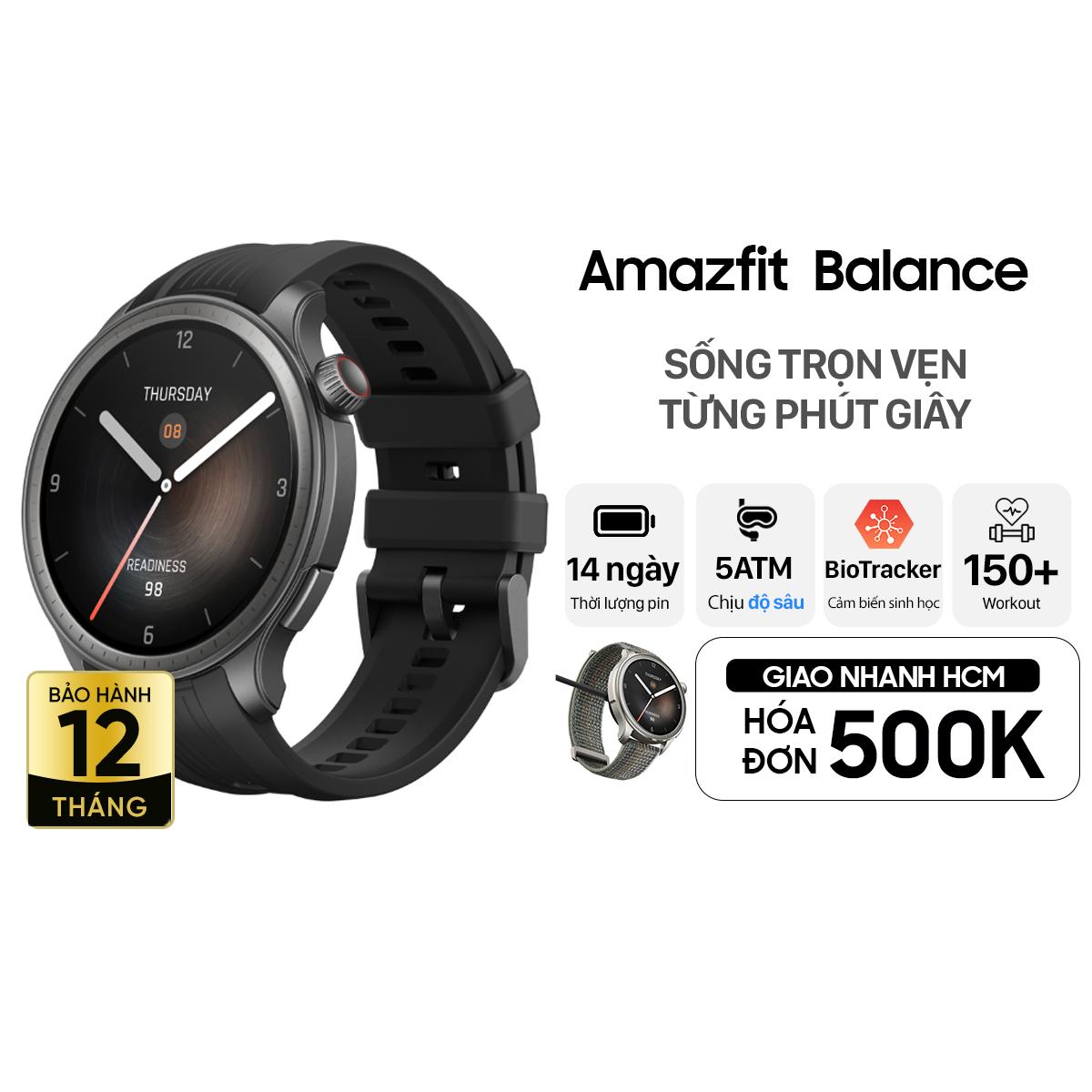 Đồng hồ thông minh Amazfit Balance 46mm Chính Hãng