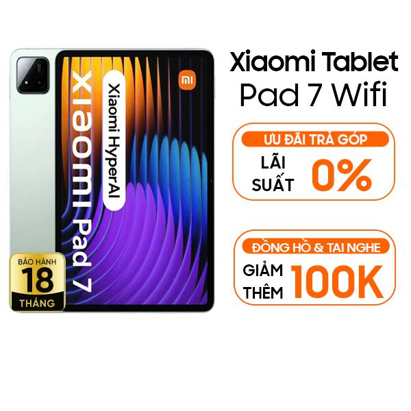 Xiaomi Pad 7 Wifi 8GB/128GB Chính Hãng