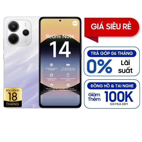 Xiaomi Redmi Note 14 6GB/128GB Likenew - Fullbox