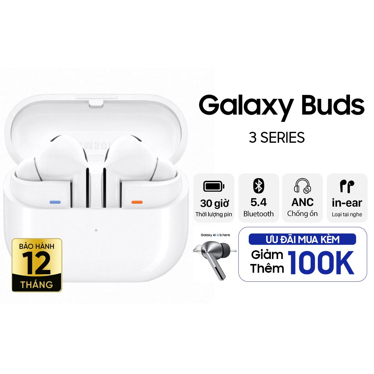 Tai nghe không dây Samsung Galaxy Buds 3 Pro Chính Hãng