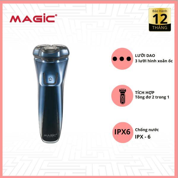 Máy Cạo Râu MAGIC B-63 3W 600mAh Chống nước IPX6 Chính Hãng