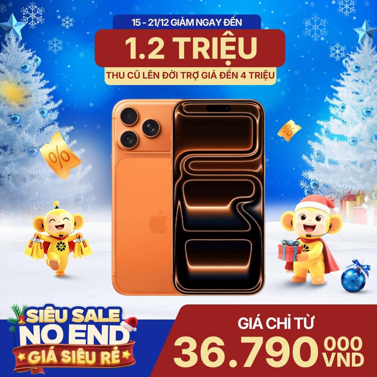 iPhone 17 Pro Max 256GB | Chính Hãng Apple Việt Nam