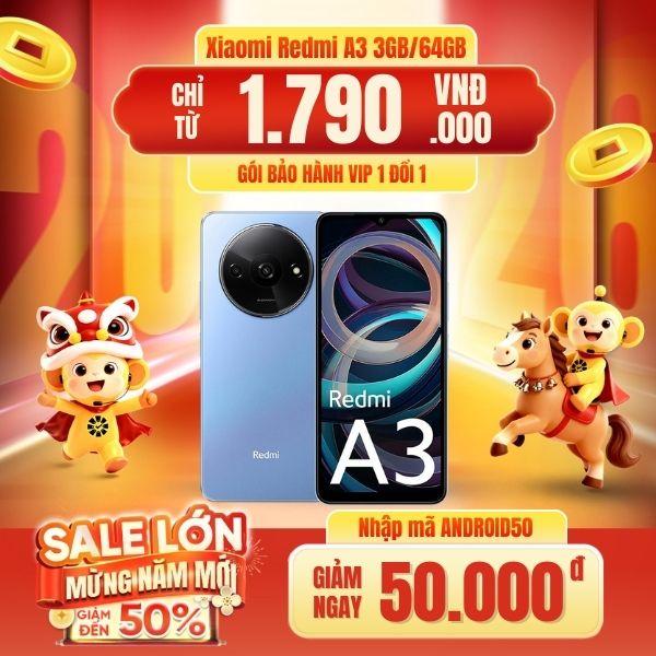 Xiaomi Redmi A3 3GB/64GB Chính Hãng