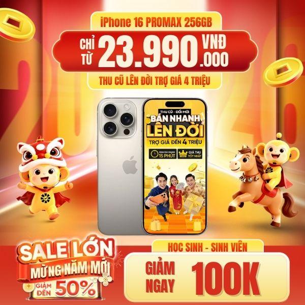 iPhone 16 Pro Max 256GB Cũ 99%