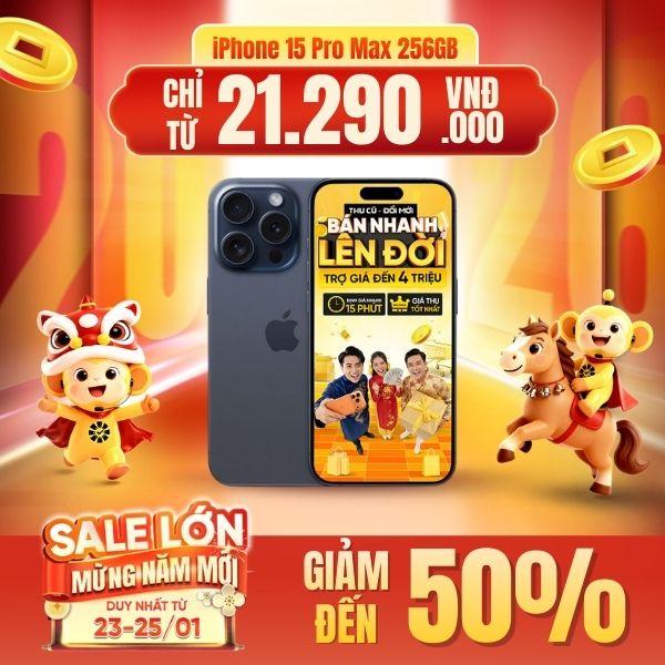 iPhone 15 Pro Max 256GB Máy Đẹp