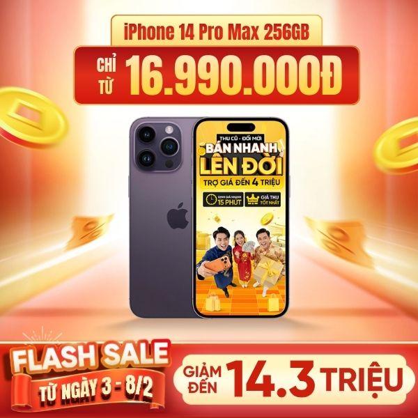 iPhone 14 Pro Max 256GB Máy Đẹp