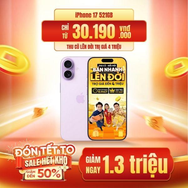 iPhone 17 512GB | Chính Hãng Apple Việt Nam