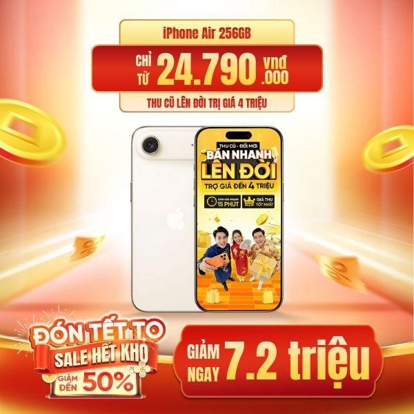 iPhone Air 256GB | Chính Hãng Apple Việt Nam