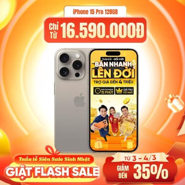 iPhone 15 Pro 128GB Máy Đẹp