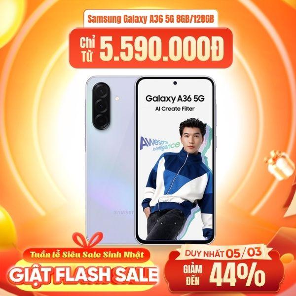 Samsung Galaxy A36 5G 8GB/128GB Chính Hãng - BHĐT