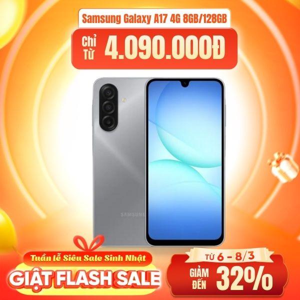 Samsung Galaxy A17 4G 8GB/128GB Chính Hãng