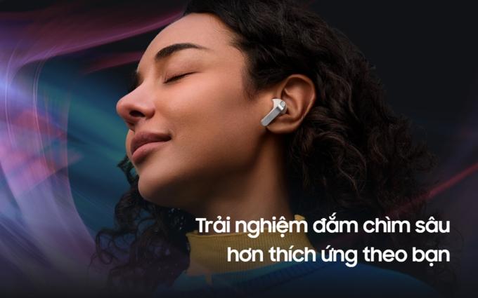 &acirc;m thanh 360 tr&ecirc;n Galaxy Buds4 Pro