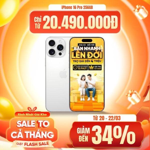 iPhone 16 Pro 256GB Cũ 99%