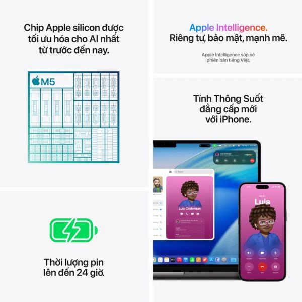 MacBook Pro M5 14 Inch 10 CPU 10 GPU (16GB/1TB) | Chính Hãng Apple Việt Nam