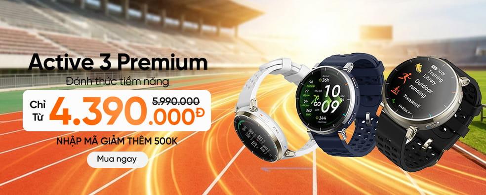 amazfit active 3 premium